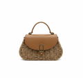 CARTERA DE CUERO MARRON