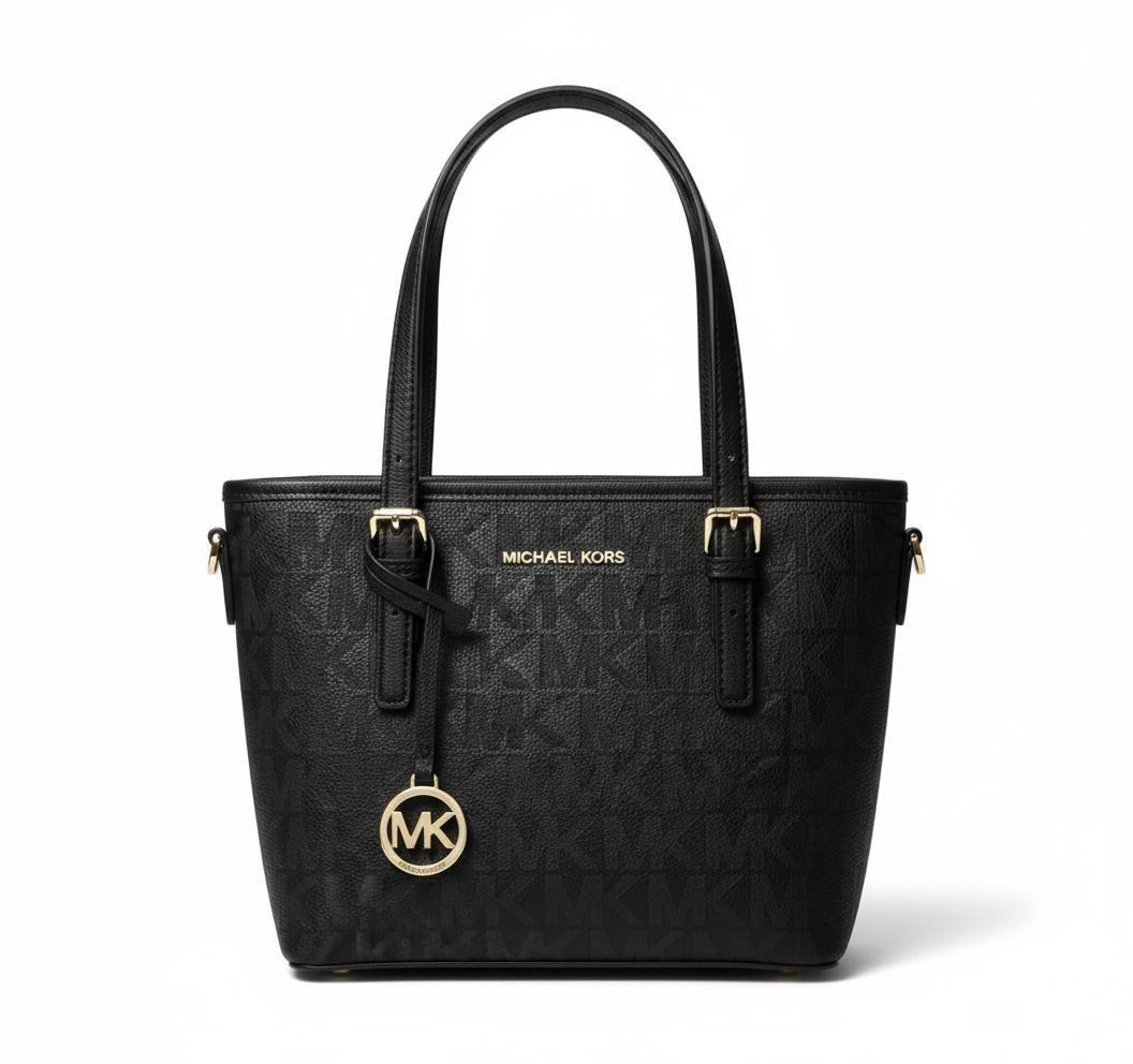 CARTERA DE PLASTICO NEGRO OSCURO