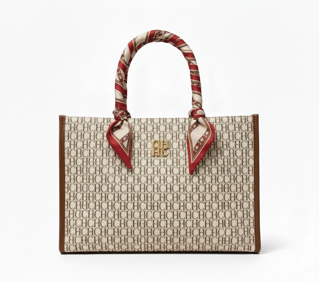 CARTERA DE PLASTICO BEIGE