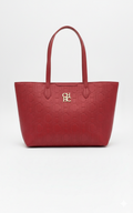 CARTERA DE PLASTICO ROJO