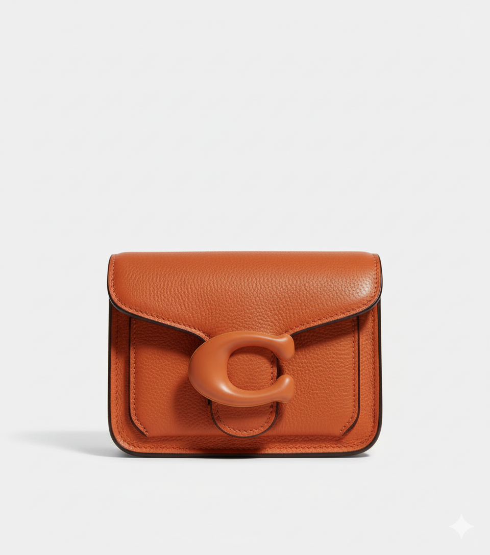 CARTERA DE PLASTICO NARANJA