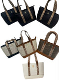 CARTERA TOTE CAROLINA HERRERA DE HOMBRO CON MONOGRAMA