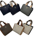 CARTERA TOTE CAROLINA HERRERA CON ASA DE CINTA DE LOGO